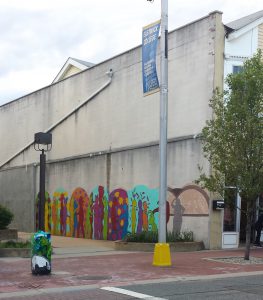 Artist Demian Mitchell will paint a new public mural at Demarest Place.