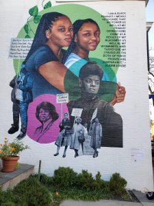 "The Black Women's Mural Project" was revealed on the Women's Rights Information Center's building in Englewood, New Jersey. Photo credit: Northern NJ Community Foundation