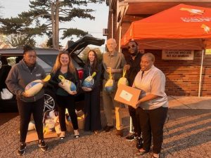 During National Community Foundation Week, the Northern New Jersey Community Foundation highlighted food insecurity in the region and donated frozen turkeys to All Access Community Development Corp. to help people experiencing hardships.