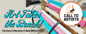 Artists may submit their applications to the 'Art Takes the Bench Project'.