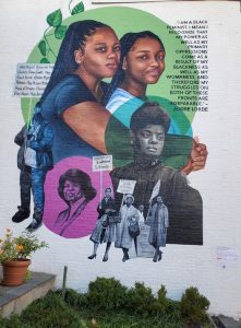 Black Women's Mural in Englewood. Photo Credit: Northern NJ Community Foundation