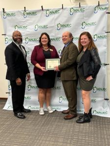 Northern New Jersey Community Foundation receives an ANJEC Achievement Award for the Green Infrastructure program.